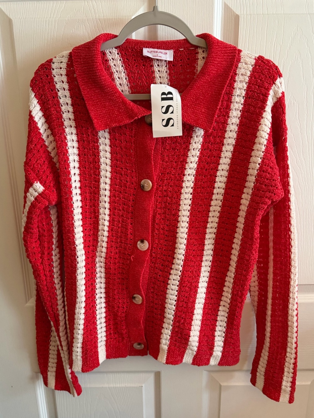 Buttermelon Super Soft Knitted Sweater Cardigan NWT